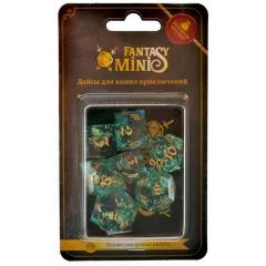 Кубики ручной работы Fantasy Minis: Elven Gem