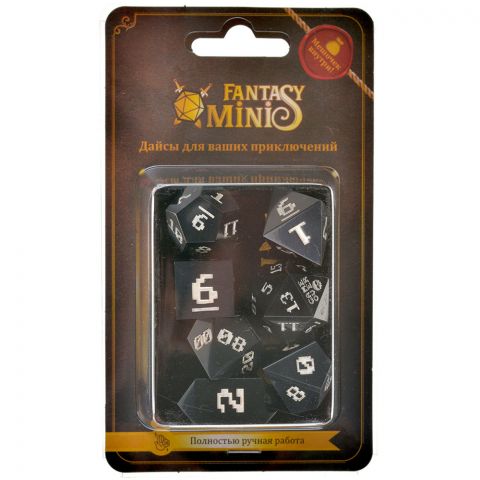 Кубики ручной работы Fantasy Minis: Game Over