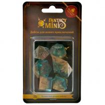 Кубики ручной работы Fantasy Minis: Rusty Emerald