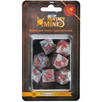 Кубики ручной работы Fantasy Minis: Blood Stone