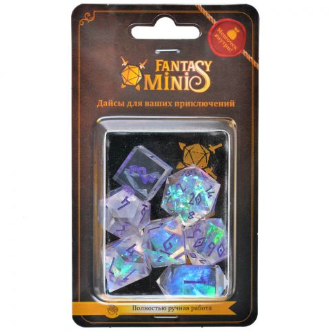 Кубики ручной работы Fantasy Minis: Pure Gem