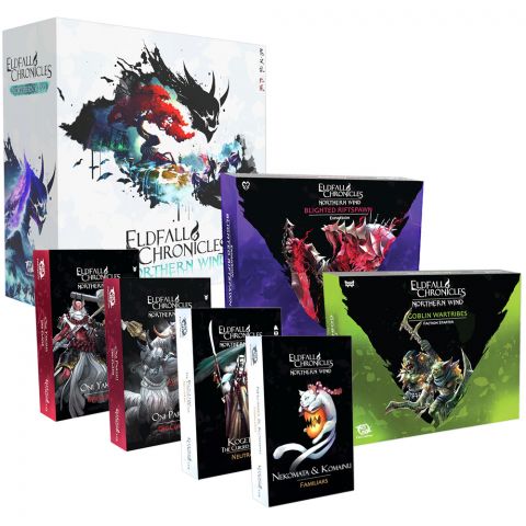 Eldfall Chronicles: Northern Wind. Deluxe Bundle. Kickstarter Exclusive