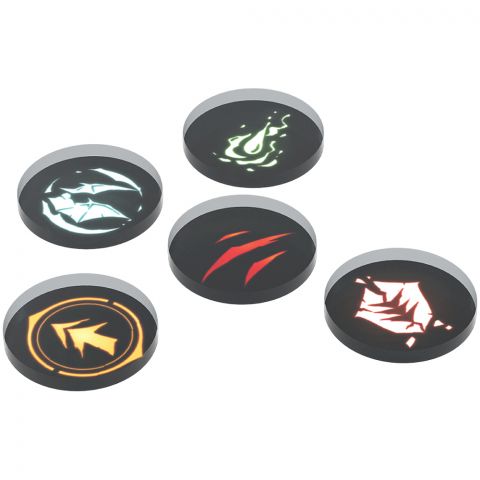 Eldfall Chronicles: Acrylic Token Set