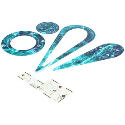 Eldfall Chronicles: Acrylic Templates Set