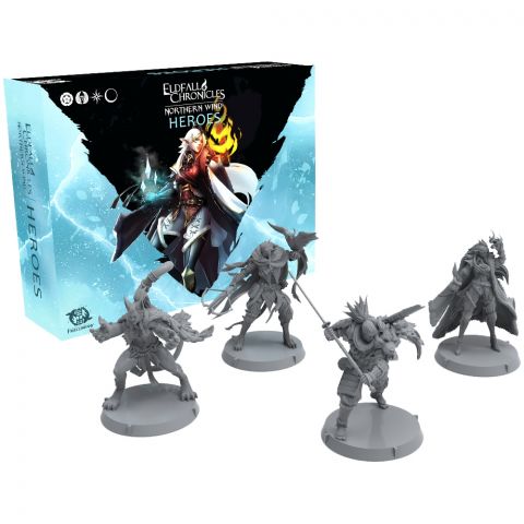 Eldfall Chronicles: Northern Wind. Heroes Pack. Kickstarter Exclusive