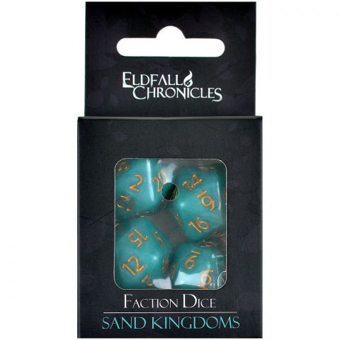 Eldfall Chronicles: Faction Dice. Sand Kingdoms