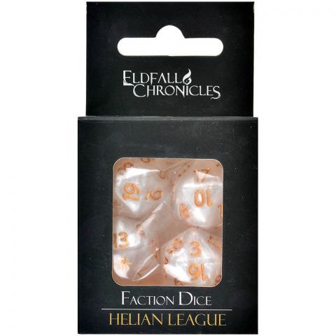 Eldfall Chronicles: Faction Dice. Helian League