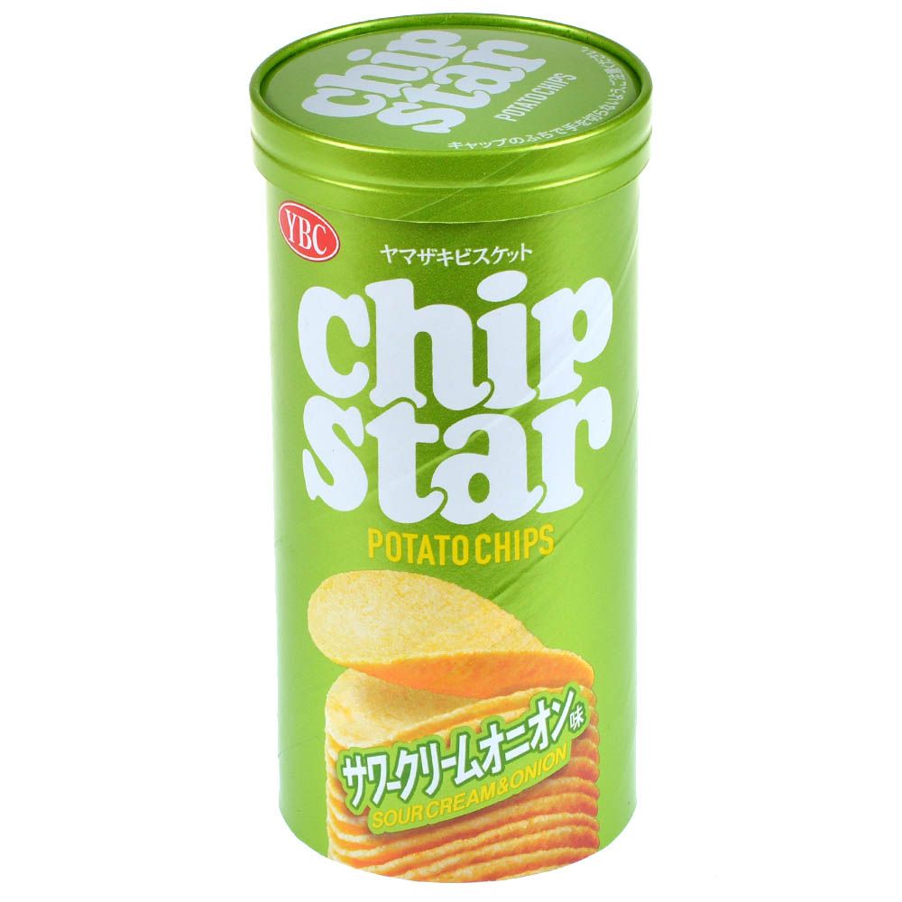Chip Star Чипсы Chip Star: sour cream & onion JMarket259 - фото 1