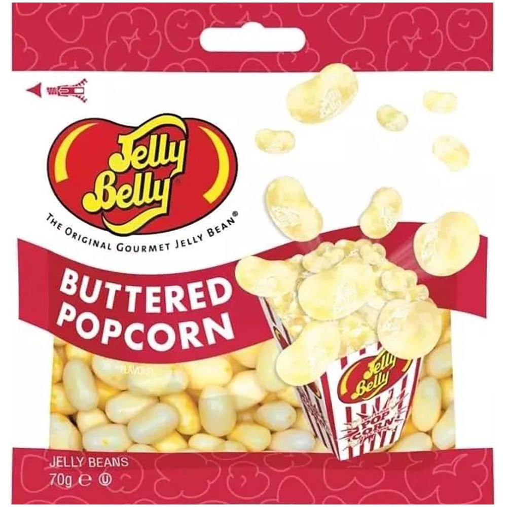 Jelly Belly Драже жевательное Jelly Belly: Buttered Popcorn JB42309 - фото 1