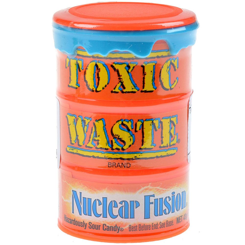 

Леденцы Toxic Waste: двойной вкус