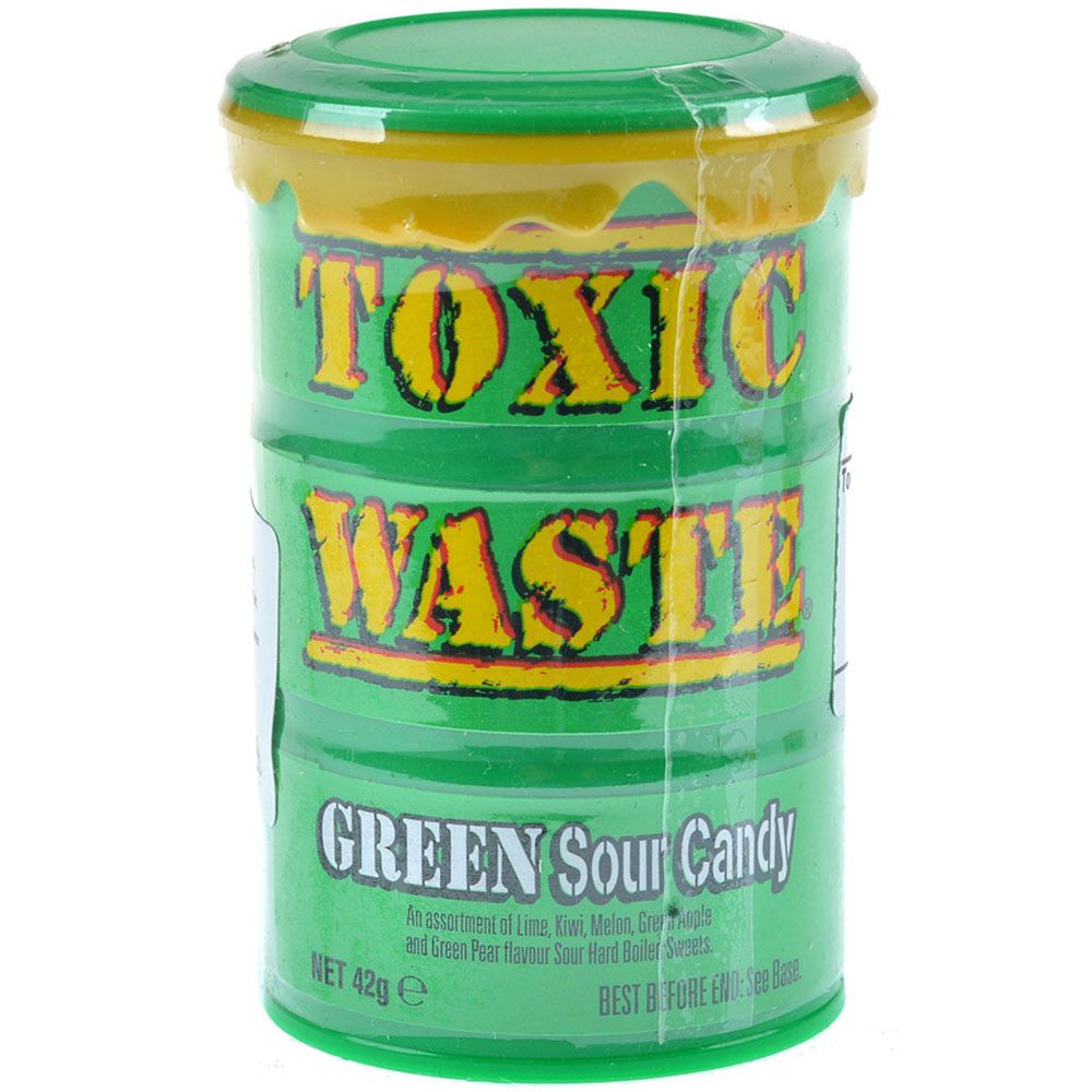 Toxic Waste Леденцы Toxic Waste: киви, дыня, лайм JMarket187