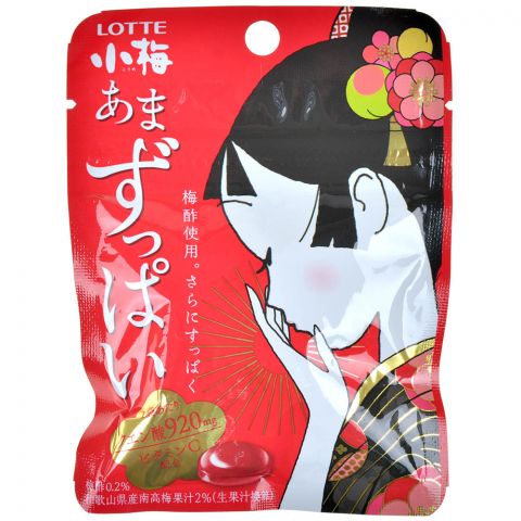 Леденцы Lotte Koume: кисло-сладкие со вкусом сливы