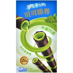 Вафельные трубочки Oreo: матча