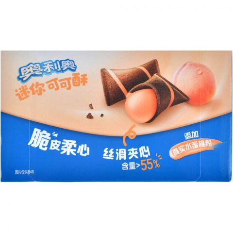 Вафельные подушечки Oreo Криспи: персик