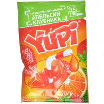 Растворимый напиток YUPI: Апельсин-клубника