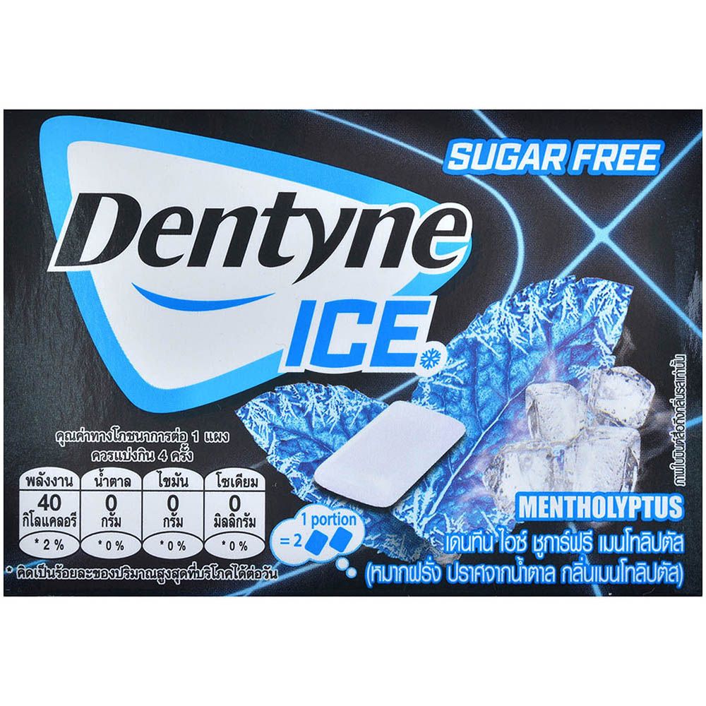 Gummi Zone Жевательная резинка Dentyne: Ice Mentholyptus AmGum102