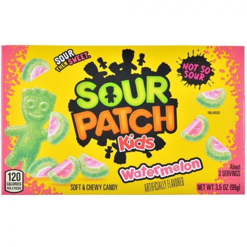 Жевательные конфеты Sour Patch: арбуз