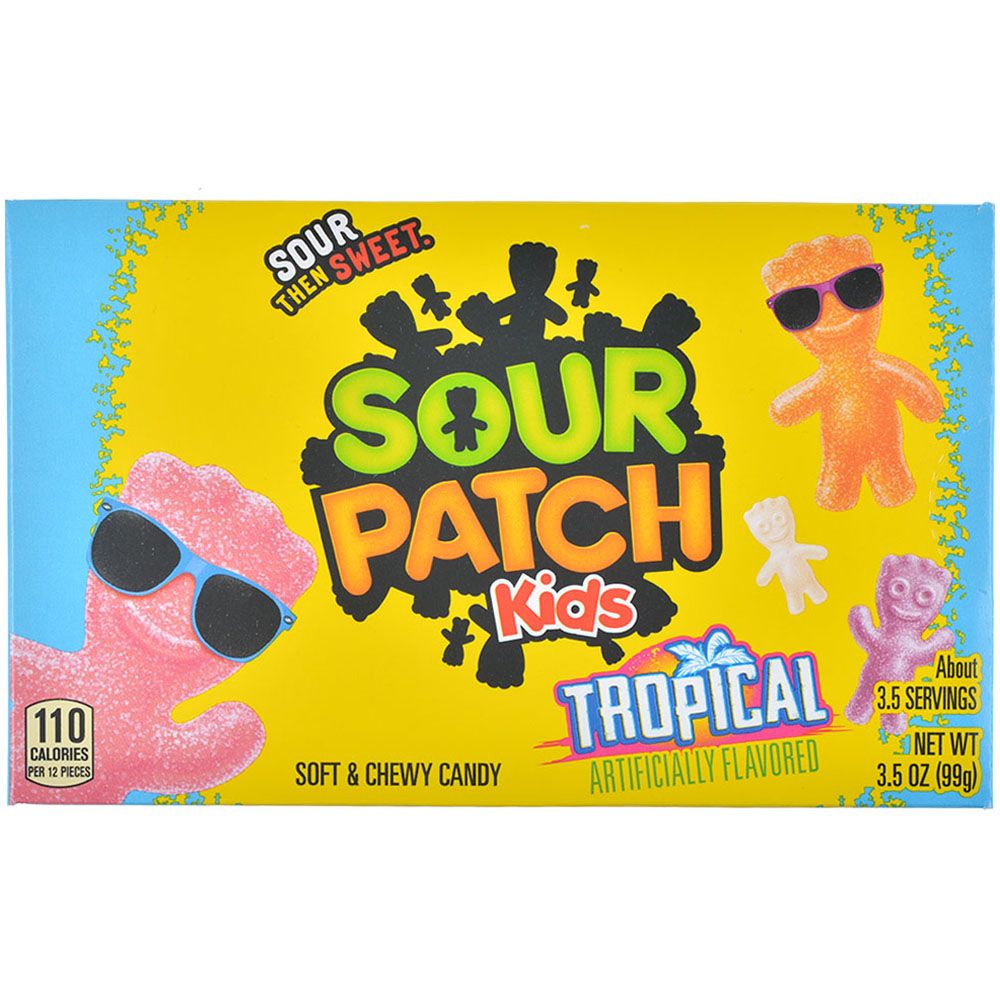 

Жевательные конфеты Sour Patch:тропические фрукты