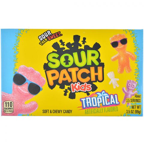 Жевательные конфеты Sour Patch:тропические фрукты