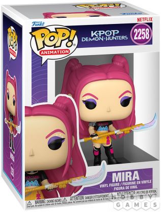 Фигурка Funko POP! Animation. KPop Demon Hunters: Mira 2258 фото 2