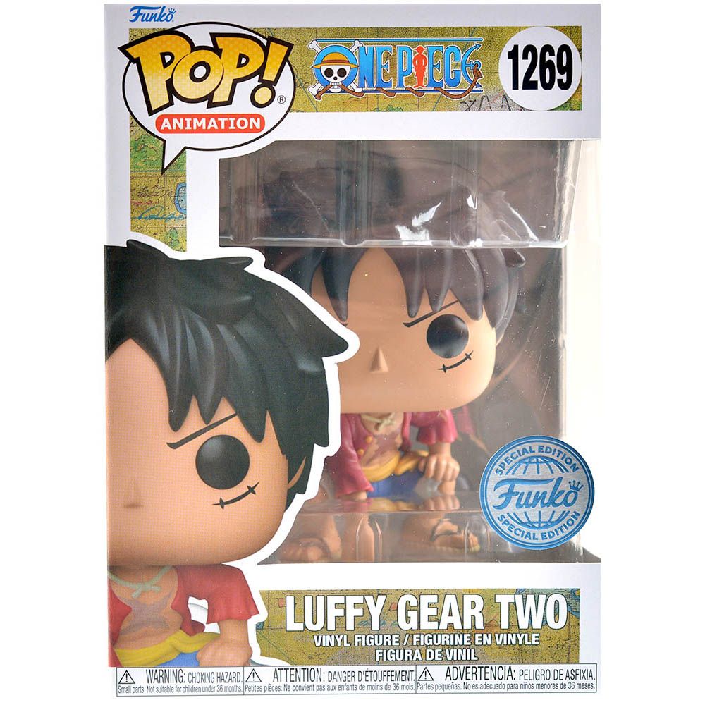  Funko POP! Animation: Luffy Gear Two,  Funko POP! Animation: Luffy Gear Two, : 103755 - ,    Funko POP!, Funko POP! Animation, Funko POP! One Piece