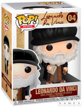 Фигурка Funko POP! Artists: Leonardo Da Vinci 04 фото 2