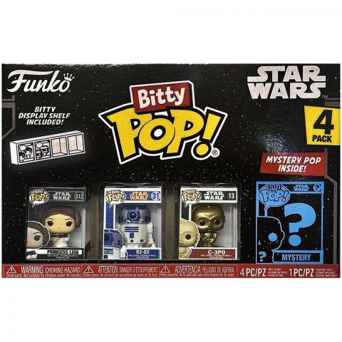 Набор фигурок Bitty POP! Star Wars. Princess Leia