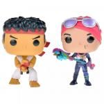 Фигурка Funko POP! Games. Fortnite: Ryu and Brite Bomber 2 pack