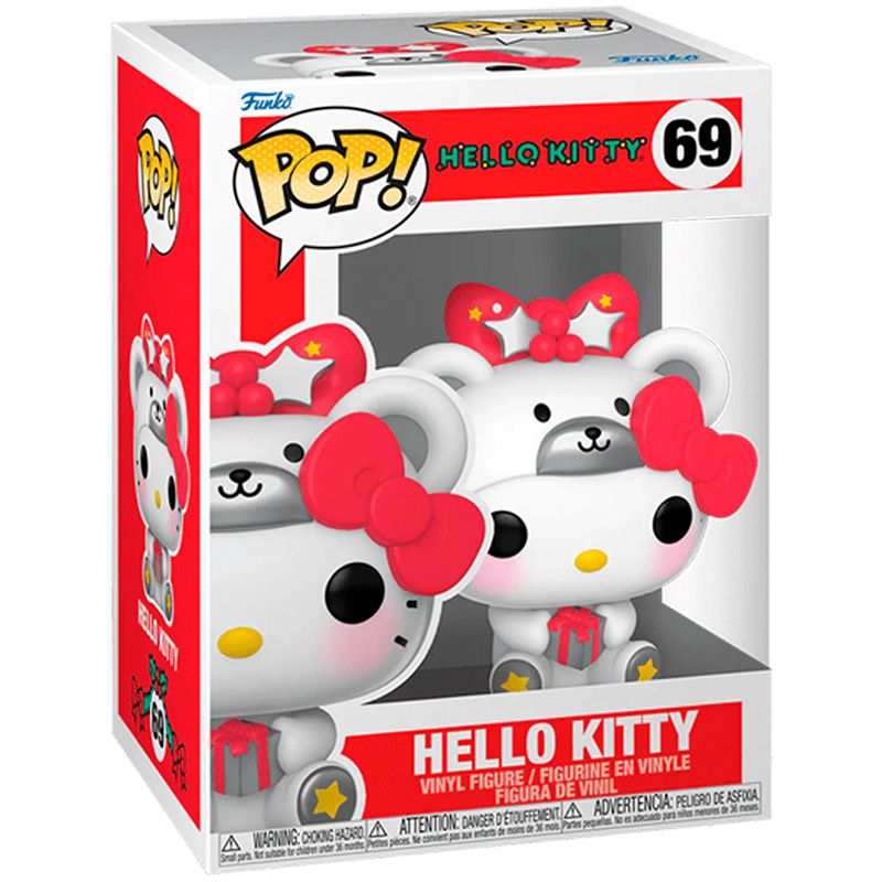  Funko POP! Hello Kitty: Hello Kitty as Polar Bear,  Funko POP! Hello Kitty: Hello Kitty as Polar Bear, : 103811 - ,    Funko POP!, Funko POP! Animation, Funko POP! Hello Kitty