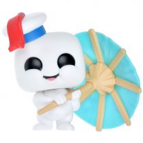 Фигурка Funko POP! Movies. Ghostbusters Afterlife: Mini Puft (with cocktail umbrella) 934