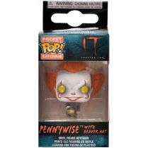 Брелок Funko POP! Pocket Keychain. It. Chapter two: Pennywise with beaver hat