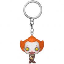 Брелок Funko POP! Pocket Keychain. It. Chapter two: Pennywise with beaver hat