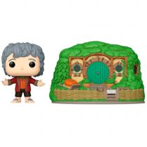 Фигурка Funko POP! The Lord of the Rings: Bilbo Baggins with Bag-End 39