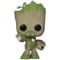 Фигурка Funko POP! We are Groot: Groot as Iron Man 1319