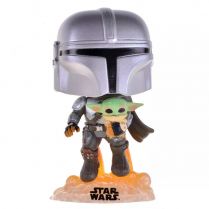 Фигурка Funko POP! Star Wars: The Mandalorian with The Child 402