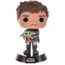 Фигурка Funko POP! Star Wars: The Mandalorian with Grogu 461