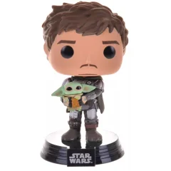 Фигурка Funko POP! Star Wars: The Mandalorian with Grogu 461