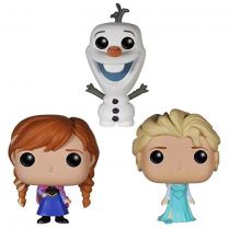 Набор фигурок Pocket POP! Disney Frozen: Anna, Olaf, Elsa 01