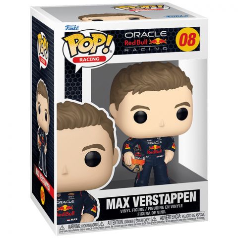 Фигурка Funko POP! Racing. Oracle Red Bull Racing: Max Verstappen 08