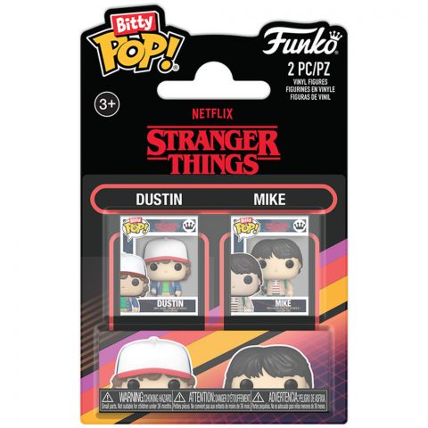 Набор фигурок Bitty POP! Stranger Things: Dustin & Mike