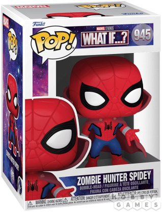 Фигурка Funko POP! Marvel. What If...? Zombie Hunter Spidey 945 фото 2