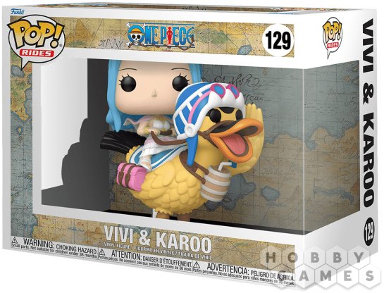 Фигурка Funko POP! Rides. One Piece: Vivi &amp; Karoo 129 фото 2
