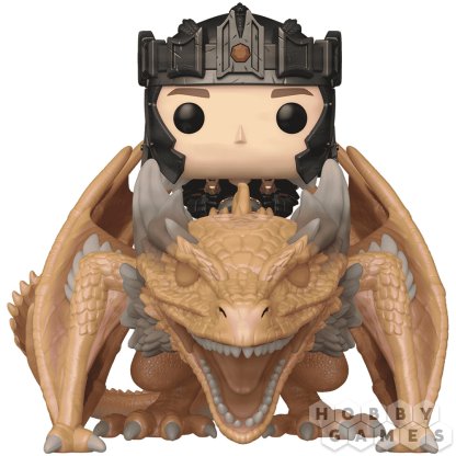 Фигурка Funko POP! Rides. House of the Dragon: Aegon Targaryen with Sunfyre 135