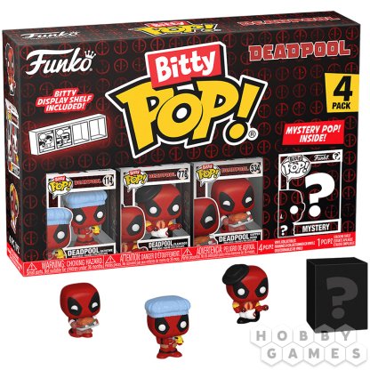 Набор фигурок Bitty POP! Deadpool. Series 2