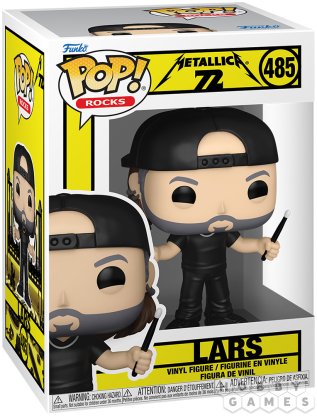 Фигурка Funko POP! Rocks. Metallica 72 Seasons: Lars 485 фото 2