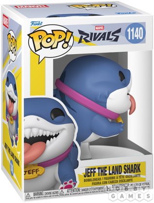 Фигурка Funko POP! Marvel Rivals: Jeff the Land Shark 1140 фото 2
