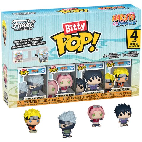 Набор фигурок Bitty POP! Naruto Shippuden. Series 1