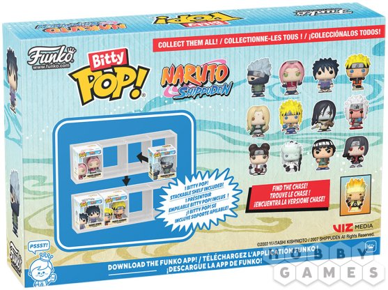 Набор фигурок Bitty POP! Naruto Shippuden. Series 1 фото 2