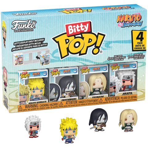 Набор фигурок Bitty POP! Naruto Shippuden. Series 2