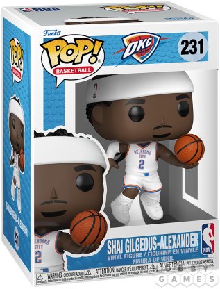 Фигурка Funko POP! Basketball. NBA OKC: Shai Gilgeous-Alexander 231 фото 2